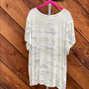LULAROE OLIVE 288 CREAM CAMO